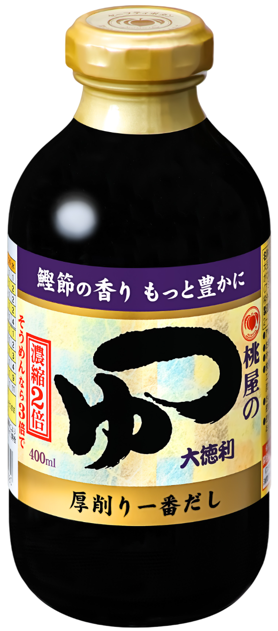 つゆ 大徳利【濃縮2倍】400ml